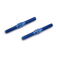 ###FT Blue Titanium Turnbuckles, M3x29 mm/1.13 in