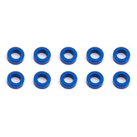 Ballstud Washers, 5.5x3.0x2.0 mm, blue aluminum