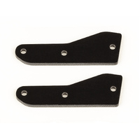 RC8B4 FT Front Upper Suspension Arm Inserts, G10, 2.0 mm