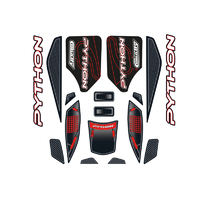 Team Corally - Body Decal Sheet  - Python XP 6S - 1 pc