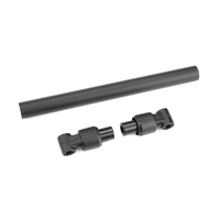 Team Corally - Chassis Tube - Rear - 130mm - Aluminum - Black
