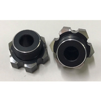 Alum. lightweight Wheel Hex Drive w/pins 23mm 2pcs.