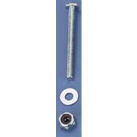 DUBRO 176 BOLT SET W/LK NUTS 4-40 X 1-1/4 (4 PCS PER PACK)