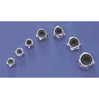 DUBRO 2102 4MM NYLON INSERT LOCK NUTS (4 PCS PER PACK)