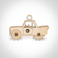 Ecological fidget toy, 100% wood
