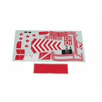 Decal Sheet to suit Yak 130 Red