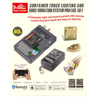 GT Power Container truck light & voice vibration system 60 AMP Bluetooth