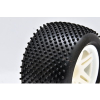 TT truck tyres mounted w/rims (4PCE)