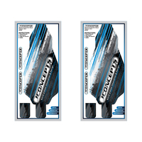 Yokomo YZ2 precut chassis protective sheet - striker graphics