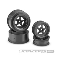 StarTec - Slash | Bandit, Street Eliminator front 2.2" and rear 2.2 x 3.0" wheel set - (black)