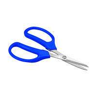 Dirt Cut - Precision straight scissors, stainless steel – blue