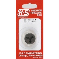K&S 415 0-80 THREADING DIE  (1 PIECE)