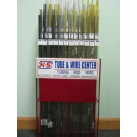 K&S 4800 TUBE & WIRE CENTER WITH DISPLAY RACK (2 CARTONS)