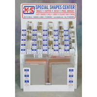 K&S 5500 SMALL STRUCTURAL SHAPES ASSORTMENT WITH DISPLAY
