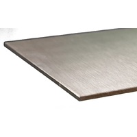 K&S 87187 Stainless Steel Flat Sheet 6" Width x 12" Long - 0.030" Thick