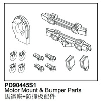 Motor Mount & Bumper Parts Kaiser XS