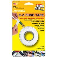 Super Glue E-Z Fuse Tape White 10 foot roll (12 PER PACK)
