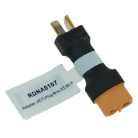 RDNA0109 PLUG TO TAMIYA FEMALE DEANS RADIENT ADAPTOR MALE HCT