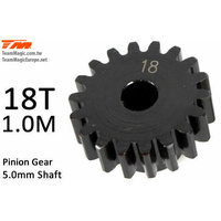 Pinoion gear M1 for 5mm shaft 18T