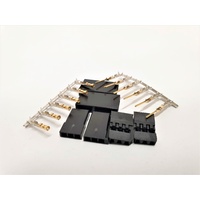 Futaba connector set Gold plated terminals 2pairs/bag