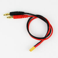 4MM Male Bullet with 30CM lead 16awg to XT30 Male