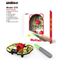 UDIRC U70 Gesture & wand control drone , Cast takeoff , Rotate , Obstacle avoidance , altitude hold & low battery alarm (24 per outer carton)