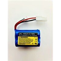 UDI RC 008 Lithium Battery, 2-Wire (WHITE PLUG)