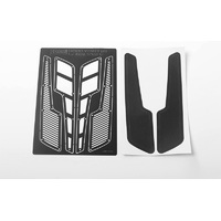 Metal Hood Vents for Axial SCX10 XJ (Black Style B)