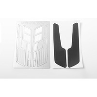 Metal Hood Vents for Axial SCX10 XJ (Silver Style B)