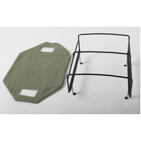 Bed Soft Top w/Cage for Land Cruiser LC70 (Green)