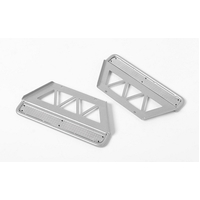 Trifecta Side Sliders for Land Cruiser LC70 Body (Silver)