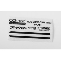 Front Side Window Trim for Traxxas TRX-4 '79 Bronco Ranger XLT