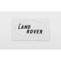 Rear Logo Decal for JS Scale 1/10 Range Rover Classic Body