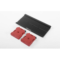 Overland Equipment Panel W/ Portable Fuel Cells for Traxxas TRX-4 Land Rover Defender