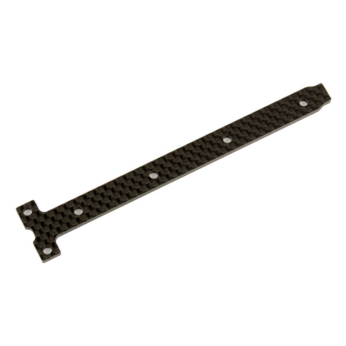 #### RC10B74 Rear Chassis Brace Support, 2.5mm, carbon fiber