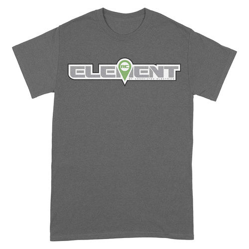 Element RC Logo T-Shirt, gray, XL