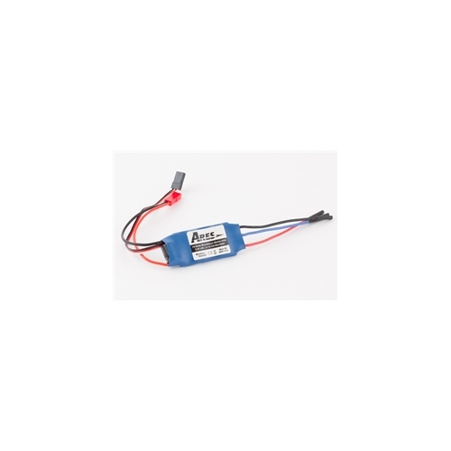 ARES AZS1410 15-AMP BRUSHLESS MOTOR ESC. JST CONNECTOR: P-51D MUSTANG 350