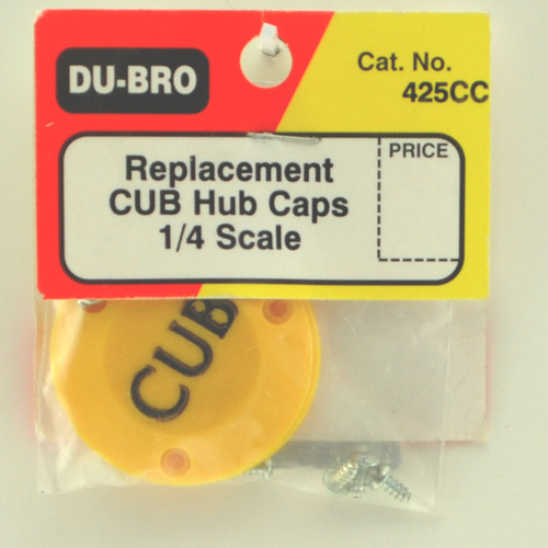 DUBRO 425CC 1/4 SCALE CUB CAPS (2 PER PACK)