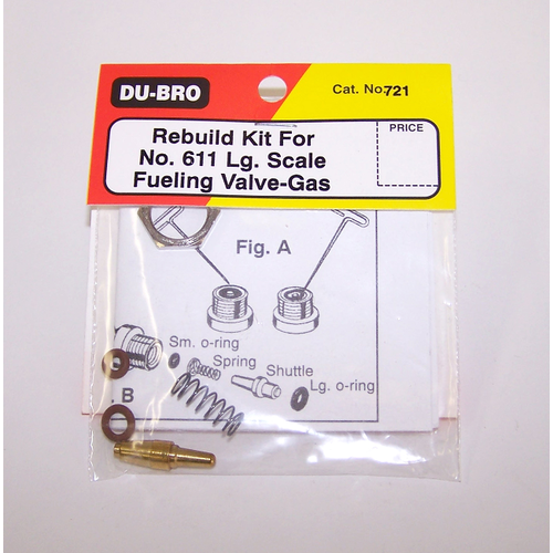 Rebuild Kit Large Fuel Valve Gas (1 kit per package)