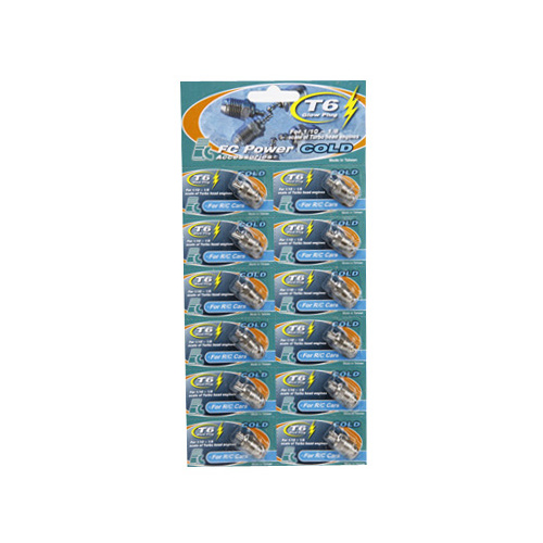 FORCE Turbo No T6 Glow Plug (Sold in 12 pieces)
