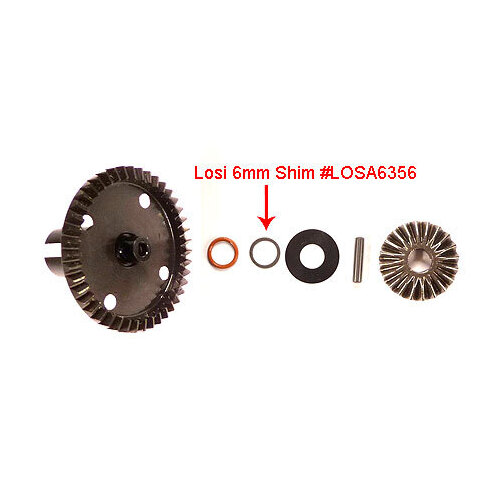 Front/Rear Differential Set 8SC