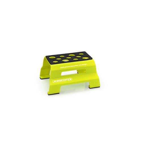 JConcepts metal car stand - yellow