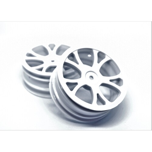 Front Buggy Rims pair White