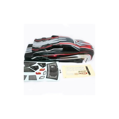 ST Painted Body Sword Black/Red (6344)