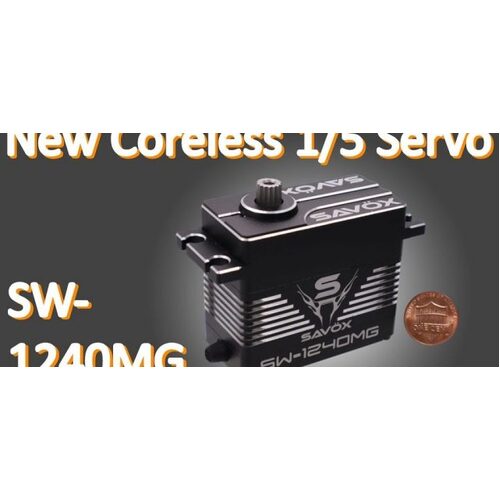 Savox Coreless SW-1240MG 1/5 Servo