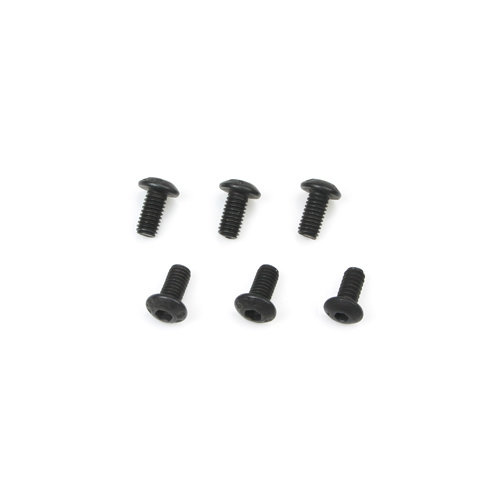 3x8mm Steel Button Head Screw (6)