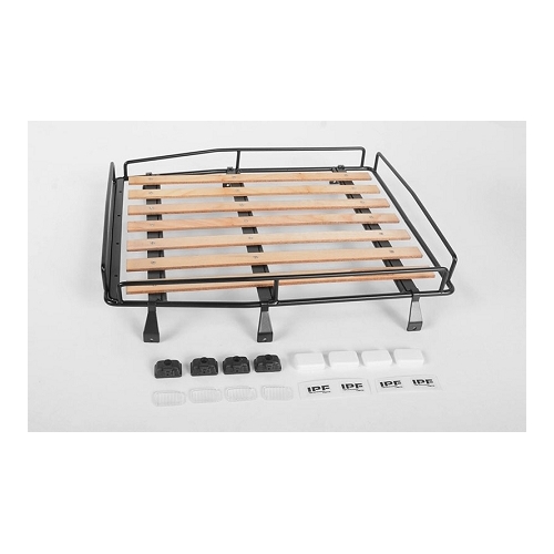 Wood Roof Rack w/Lights for RC4WD Cruiser Body