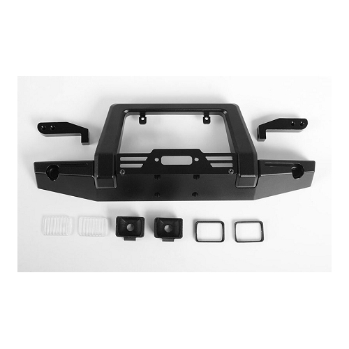 Pawn Metal Front Bumper w/Lights for Traxxas TRX-4