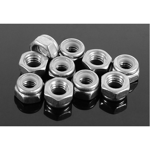 Nylock Nuts M5 (Silver)