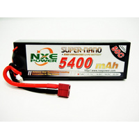 NXE 7.4v 5400mah 50c H/case Lipo w/Dean